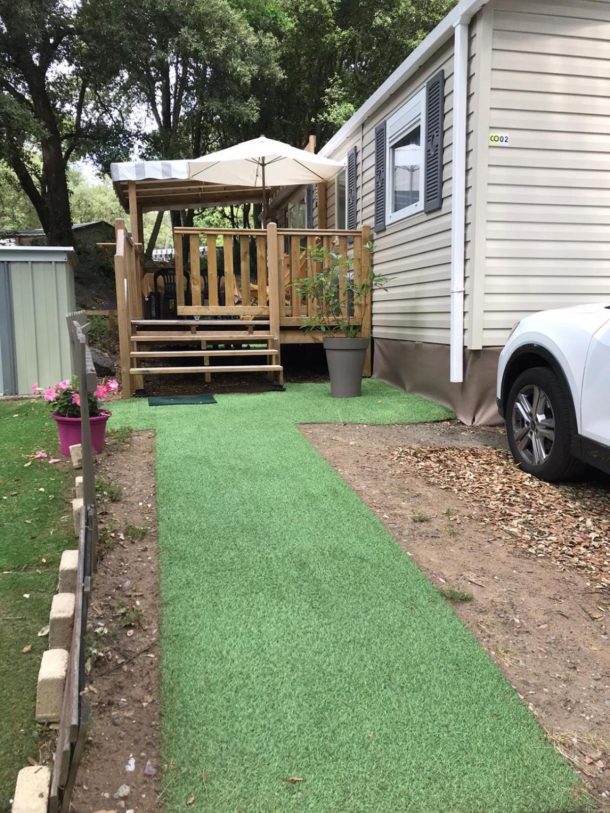 Mobil Home Tout Confort 3 Chambres Camping Les Pierres Couchees Сен-Бревен-ле-Пен Экстерьер фото
